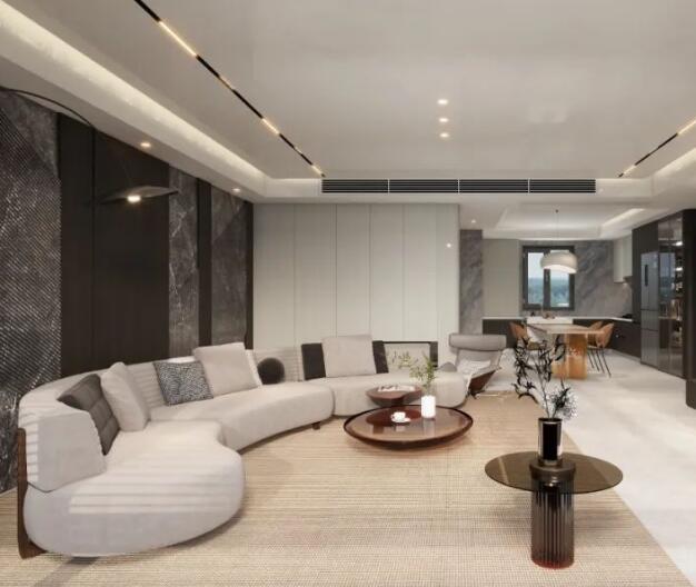 XIND丨160㎡現代大平層，構建生活的舒適港灣